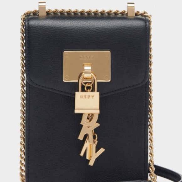 DKNY Other - DKNY Elissa Charm Chain Strap Crossbody Purse
